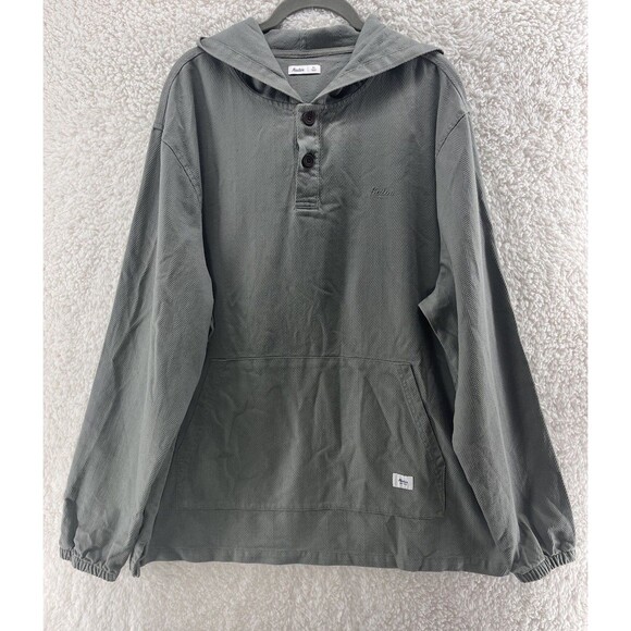 Katin Baja Men's XL Baja Pullover Jacket Cotton Hoodie Canvas Herringbone - Picture 1 of 10